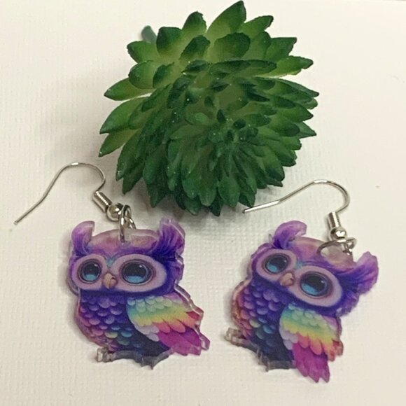 Owl Earring, Teacher Earring, Educator Earring, Gift Idea, Teacher Appre… - Picture 3 of 6